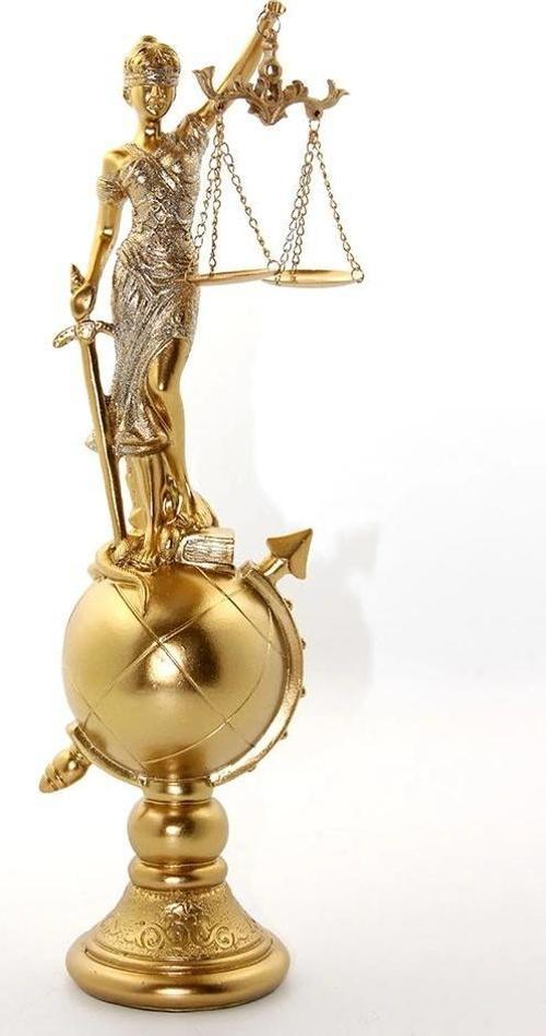 Polyester Dünya Küre Üzerinde Adalet Biblosu Alı2894