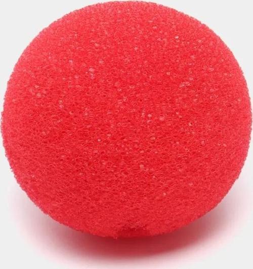 Kırmızı Renk Sünger Palyaço Burnu