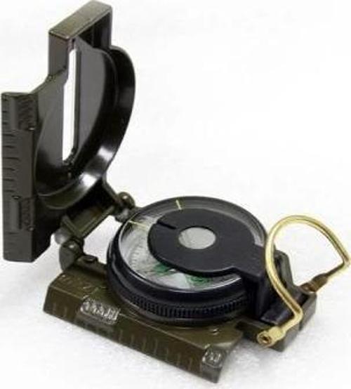 Hassas Lensatic Pusula, Amerikan Tarzı, Açık Kamp Yürüyüş Survival Için