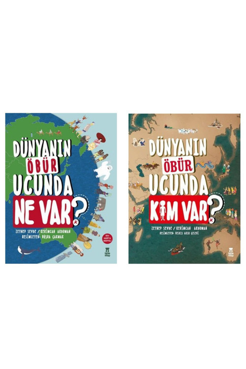 Dünyanın Öbür Ucunda Ne Var -Dünyanın Öbür Ucunda Kim Var 2 Kitap Set