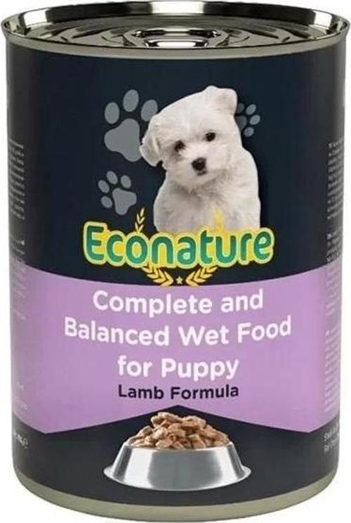 Econature Kuzu Etli Yavru Köpek Konservesi 400 Gr