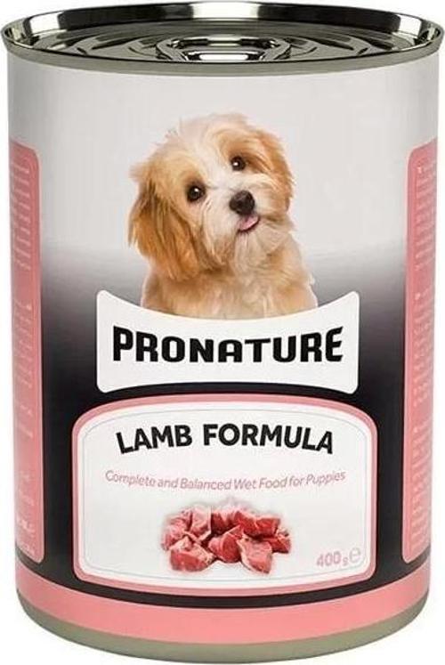 Pronature Kuzu Etli Parça Etli Yavru Köpek Konservesi 400 Gr