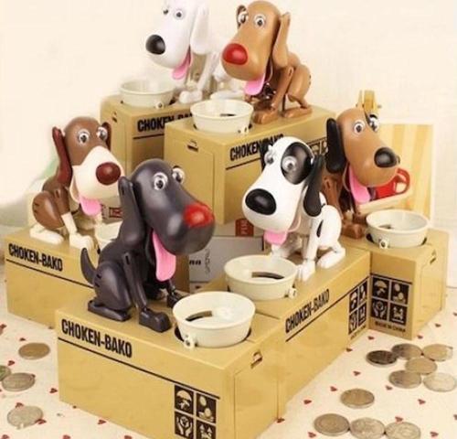 Para Yiyen Köpek Kumbara