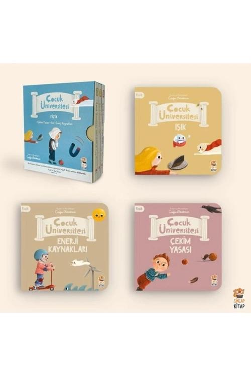 Çocuk Üniversitesi Fizik Set (3 Kitap)