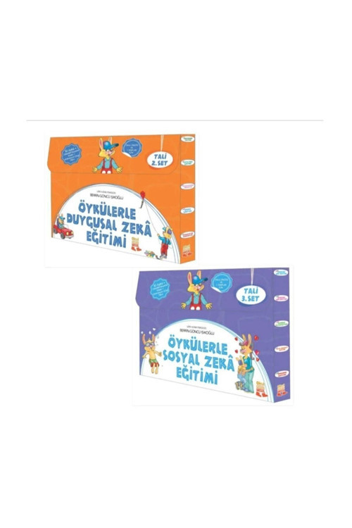 Tali Öykülerle Duygusal Zeka Ve Sosyal Zeka 2 Ve 3 Set 20 Kitap Etkinli