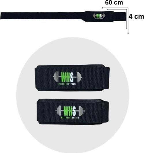 Lifting Straps Siyah Ağırlık Kaldırma Kayışı