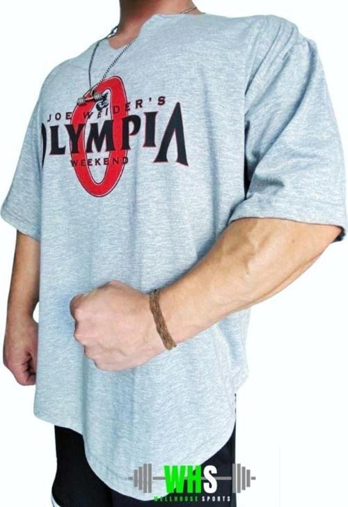Olympıa Unısex Gri Oversıze Tişört