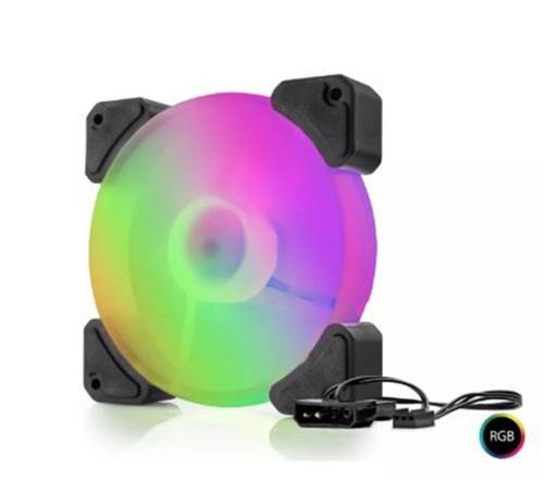 Hdx1518 12cm Kasa Fanı Performans 4Pin Rgb Siyah