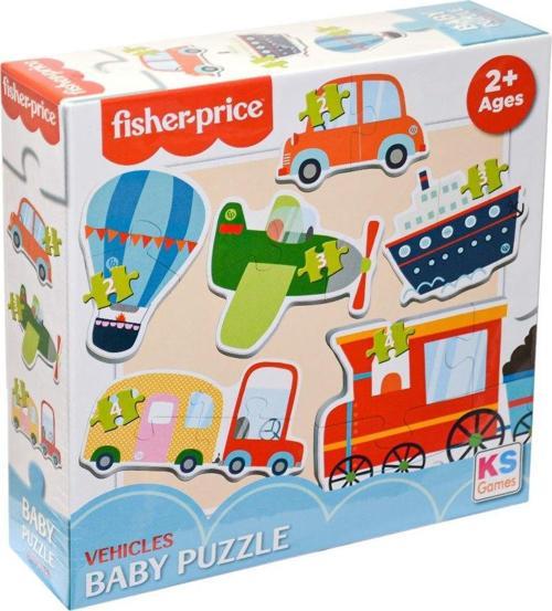 FP 13415 Fisher Price Baby Puzzle Vehicles