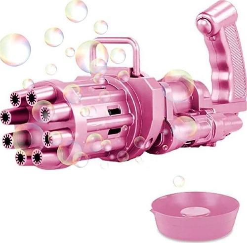 URT016-001 Mini Gun Baloncuk Tabancası -Birlik (PEMBE)