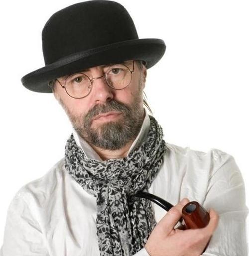 Siyah Renk Yetişkin Boy Retro Bowler Derby Şapkası 58 Cm