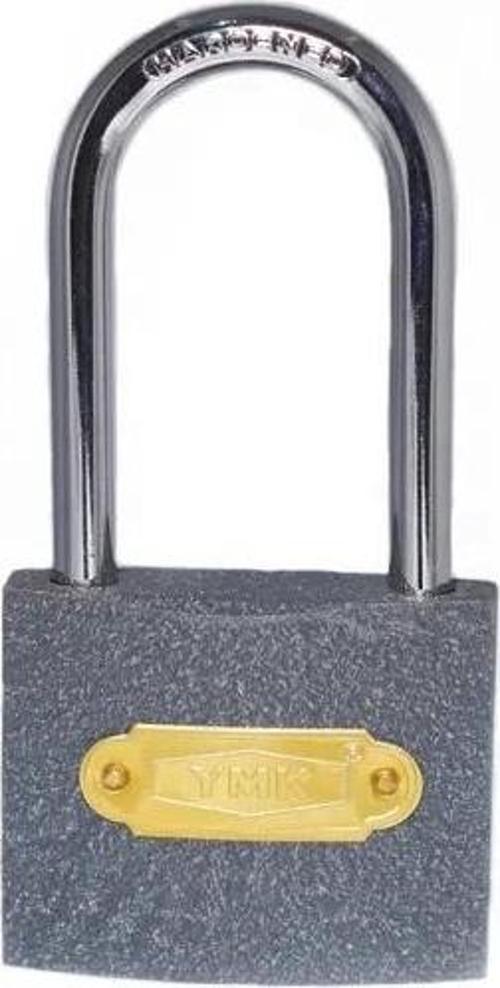 Eko Gri Döküm Uzun Kancalı Asma Kilit 50mm