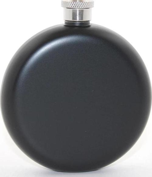 Paslanmaz Çelik Yuvarlak 5 Oz Tekli Matara Alk2678