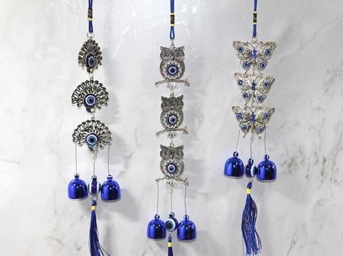 Metal Nazar Boncuğu Çan Alk3502