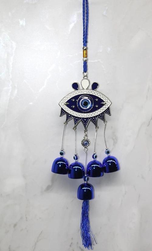 Metal Nazar Boncuğu Çan Alk3517