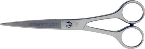 -1278 M-538 Metal Saplı Düz Saç Makası No: 6 İnç / 15,24 Cm - Paslanmaz Çelik