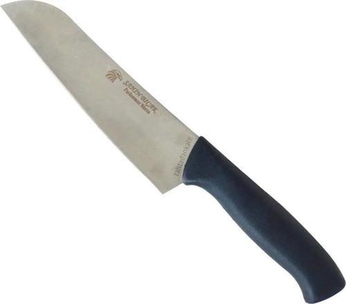 Bursa Santoku Şef Bıçağı 17 Cm, Plastik Sap
