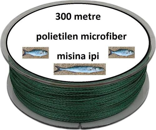 Misina 300m Polietilen Microfiber 2.0 Ip Misina Yeşil