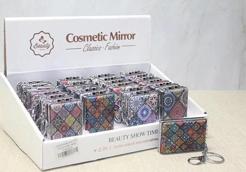 Taşlı El Aynası Anahtarlık Alk3774