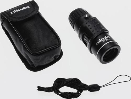 Nıkula 7x18 Avuç Içi Kauçuk Kaplamalı Hd Optik, Cepte Taşınan Mini Monoküler Dürbün
