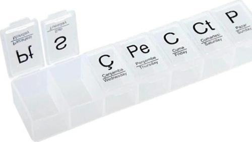 Haftalık İlaç Takip Kutusu