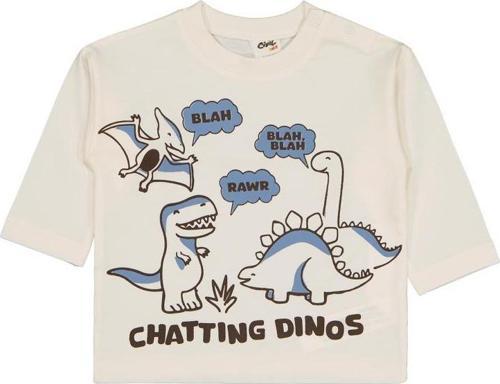 Dinazorlar 6-18 Ay Sweatshirt - Ekru6-9 Ay