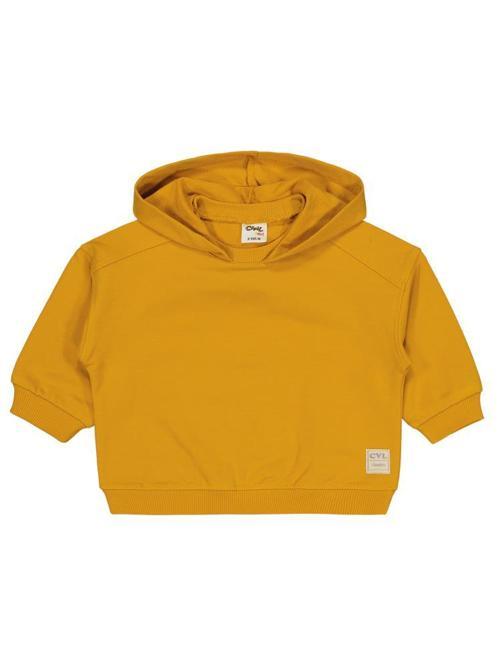 Civil Basic Timeless Kapüşonlu 6-18 Ay Sweatshirt - Hardal12-18 Ay