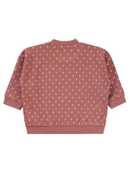 Mini Puan Empirmeli 6-18 Ay Sweatshirt - Turuncu12-18 Ay