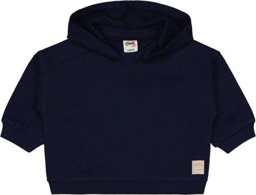 Civil Basic Timeless Kapüşonlu 6-18 Ay Sweatshirt - Lacivert6-9 Ay
