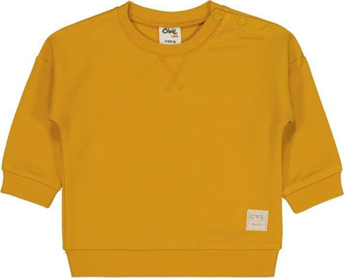 Civil Basic Timeless 6-18 Ay Sweatshirt - Hardal6-9 Ay