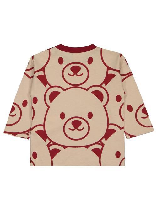 Ayıcıklar Baskılı 6-18 Ay Sweatshirt - Bordo6-9 Ay