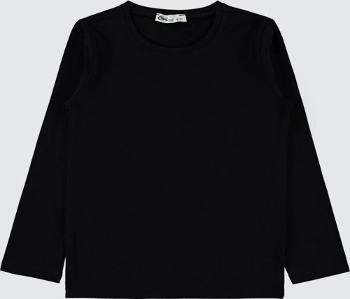 Basic 6-9 Yaş Sweatshirt - Siyah8-9 Yaş