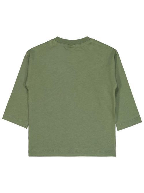 Basic 6-18 Ay Sweatshirt - Haki9-12 Ay
