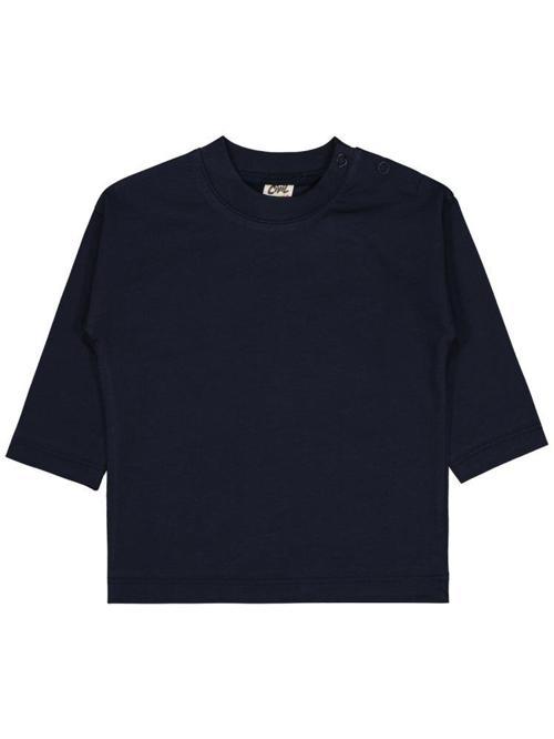 Basic 6-18 Ay Sweatshirt - Lacivert9-12 Ay