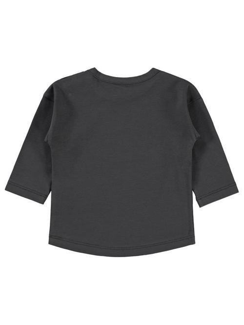 Yıldız Baskılı 6-18 Ay Sweatshirt - Gri18-24 Ay