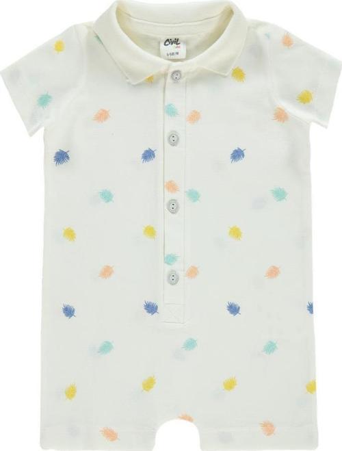 Civil  Baby Yaprak Empirme 6-18 Ay Tulum - Ekru9-12 Ay