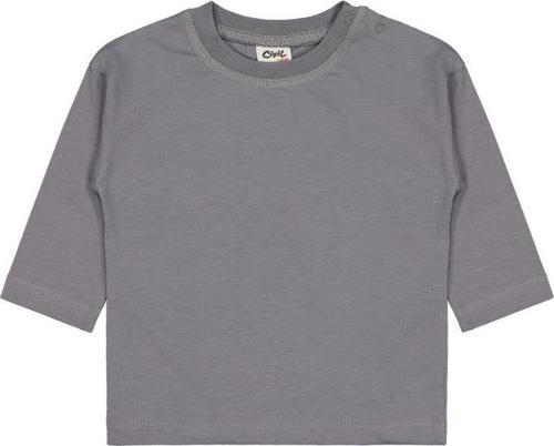 Basic 6-18 Ay Sweatshirt - Gri18-24 Ay