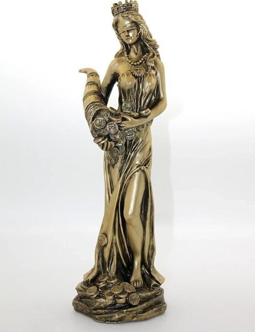 Polyester Bereket Tanrıcası Fortuna Figürü Alk2828