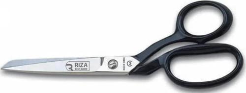 A4115-7 Tekstil / Yatık Regula Makası Makası No: 7 İnç / 17,78 Cm - Nikel Kaplama, Siyah Saplı