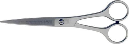 M-535 Metal Saplı Düz Saç Makası No: 6,5 İnç / 16,51 Cm - Paslanmaz Çelik