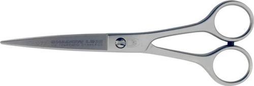 M-536 Metal Saplı Düz Saç Makası No: 7 İnç / 17,78 Cm - Paslanmaz Çelik