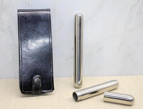 Deri Kılıflı İkili Paslanmaz Çelik  Tüpü Alk3890