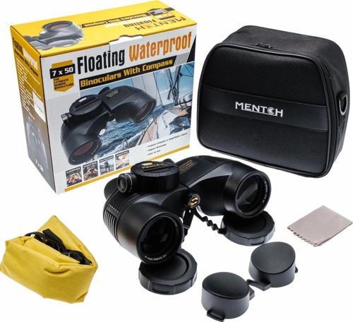 7x50 Profesyonel Dürbünü 1000m/132m Su Geçirmez Siyah