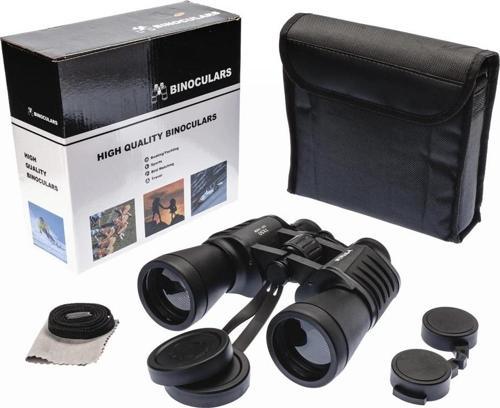 7x50 – Geniş Ön Mercekli Profesyonel El Dürbünü – 1000m/56m – Siyah V1