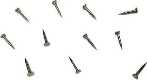 Klips, Menteşe, Ayağı Çivisi 9mm Çelik - Nikel 100gr