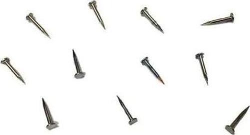 Klips, Menteşe, Ayağı Çivisi 9mm Çelik - Nikel 10gr