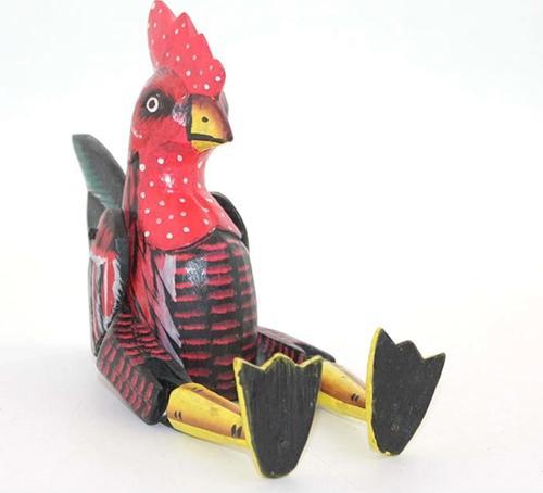 Ahşap Salanan Hayvan Figürü 3sutama-4