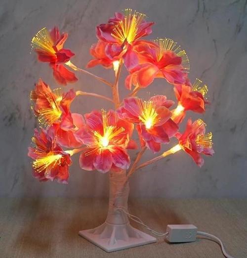 Dekoratif Ledli Çiçek Alk1732