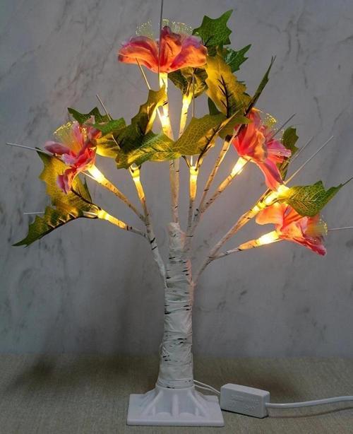 Dekoratif Ledli Çiçek Alk1733