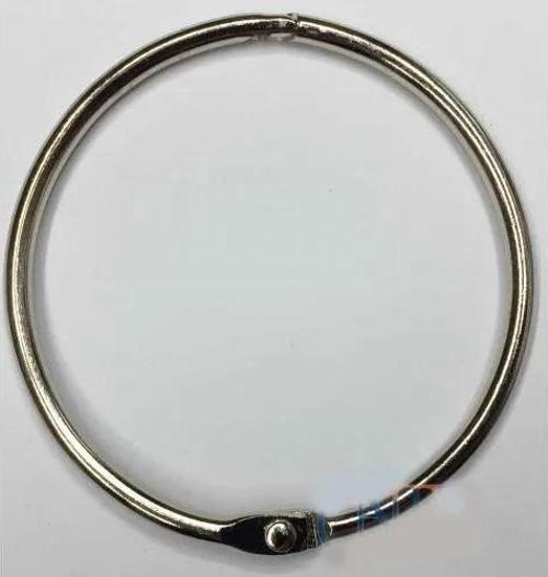 Kilitli Yuvarlak Halka, 5cm - 100 Adet